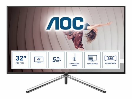 AOC U32U1 - LED-Monitor - 4K - 80 cm (31.5&quot;)