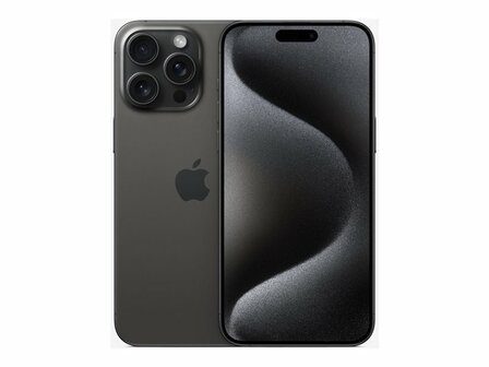 Apple iPhone 15 Pro 256 GB Titan Schwarz