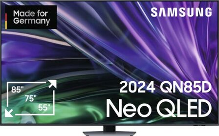 Samsung LED-Fernseher GQ85QN85DBTXZG Carbon-Silber