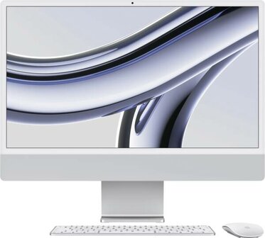 APPLE iMac Z19D 59,62cm 23,5Zoll Apple M3 8C CPU/10C GPU/16C N.E. 24GB 2TB SSD Gbit Eth. MM MaKey TID DE