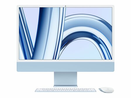 APPLE iMac Z195 59,62cm 23,5Zoll Apple M3 8C CPU/8C GPU/16C N.E. 24GB 1TB SSD Gbit Eth. MM NumKey TID DE