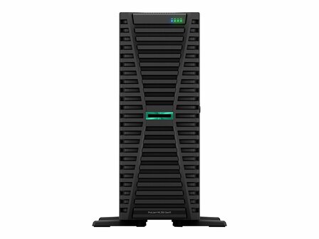 HPE ProLiant ML350 Gen11 Tower Xeon-G 5418Y 24-Core 2.0GHz 1x32GB-R 8xSFF Hot Plug BC MR408i-o No Optical 1000W Server 