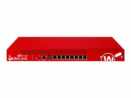 WatchGuard Firebox M390 - Sicherheitsger&auml;t - mit 3 Jahre Total Security Suite - 8 Anschl&uuml;sse - 1GbE - AC 90 - 264 V