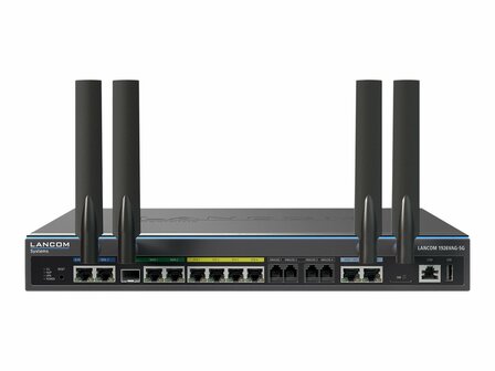 LANCOM 1926VAG-5G - Router - ISDN/WWAN/DSL 4-Port-Switch - 1GbE - WAN-Ports: 2 - 5G - VoIP-Telefonadapter - an Rack montierbar