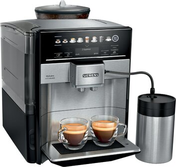 Siemens Kaffeevollautomat TE657F03DE EQ.6 plus Edelstahl