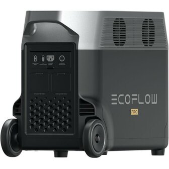 ECOFLOW Delta Pro 3 Powerstation LiFe Schwarz, Grau mit Laderegler