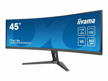 iiyama ProLite XCB4594DQSN-B1 - LED-Monitor - gebogen - 114.3 cm (45&quot;) - HDR