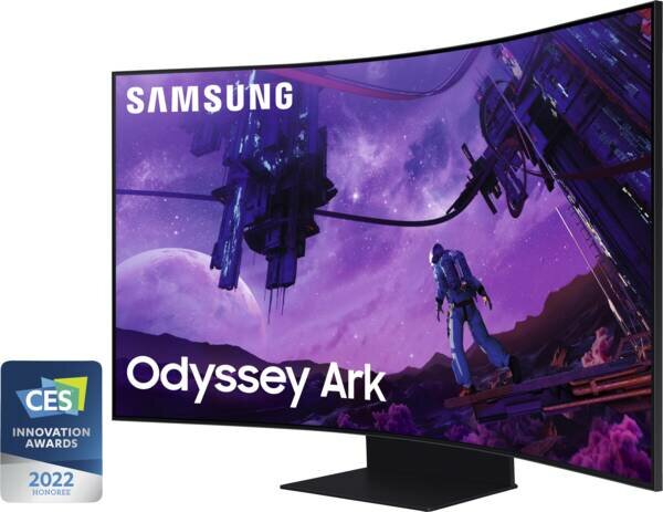 Samsung LED-Monitor Odyssey Ark S55BG970NUXEN Curved Schwarz