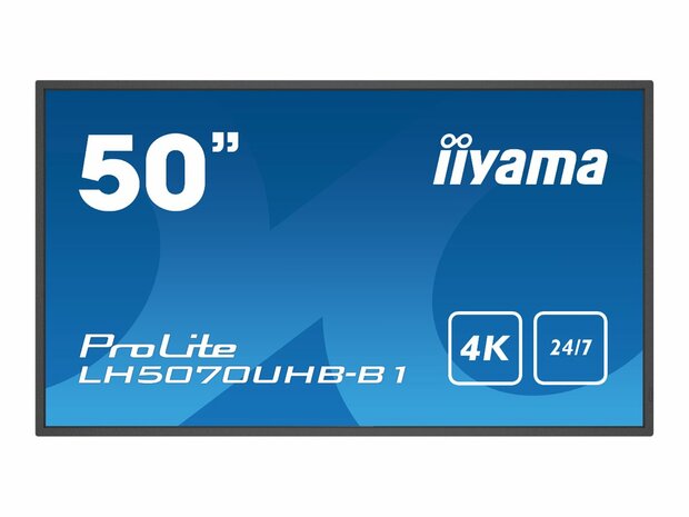 IIYAMA LH5070UHB-B1 127cm 50Zoll Super Slim 3840x2160 4K UHD