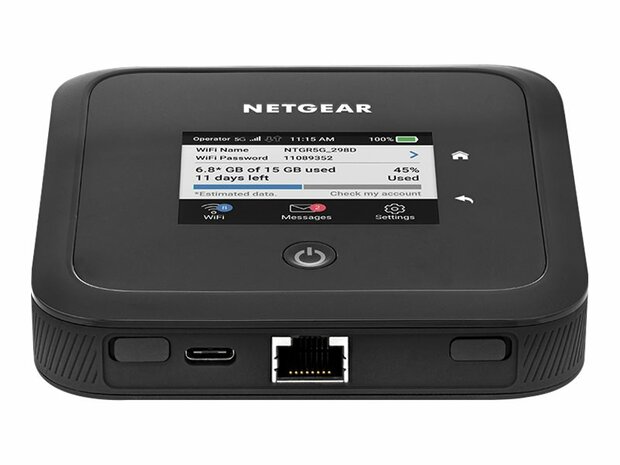 NETGEAR MR6150-100EUS Nighthawk 5G WIFI6 Mobile Router 