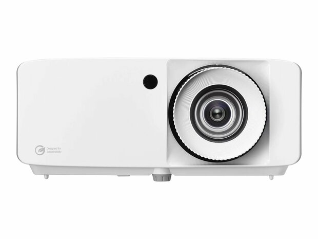 Optoma UHZ66 - DLP-Projektor - Laser - tragbar - 3D - 4000 lm - 3840 x 2160 - 16:9 - 4K - LAN - weiß