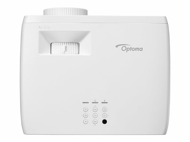 Optoma UHZ66 - DLP-Projektor - Laser - tragbar - 3D - 4000 lm - 3840 x 2160 - 16:9 - 4K - LAN - weiß