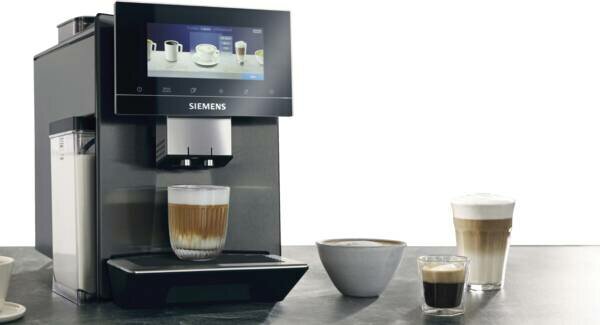 Siemens Kaffeevollautomat TQ907DF5 topTeam Schwarz