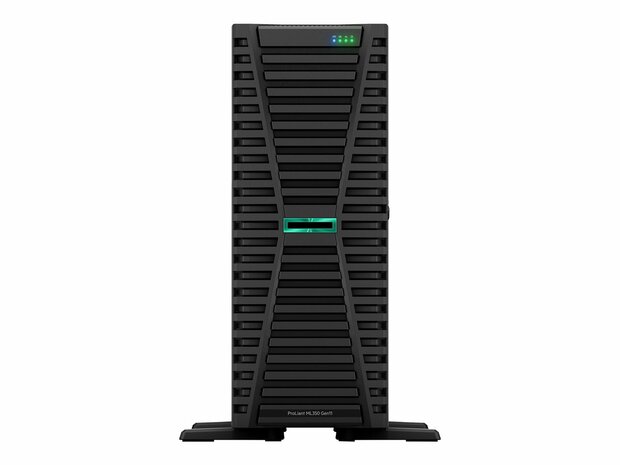 HPE ProLiant ML350 Gen11 Tower Xeon-G 5418Y 24-Core 2.0GHz 1x32GB-R 8xSFF Hot Plug BC MR408i-o No Optical 1000W Server 