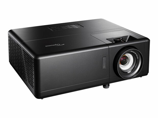 Optoma UHZ55 - DLP-Projektor - Laser - 3D - 3000 lm - 3820 x 2160 - 16:9 - 4K - Zoomobjektiv - Schwarz